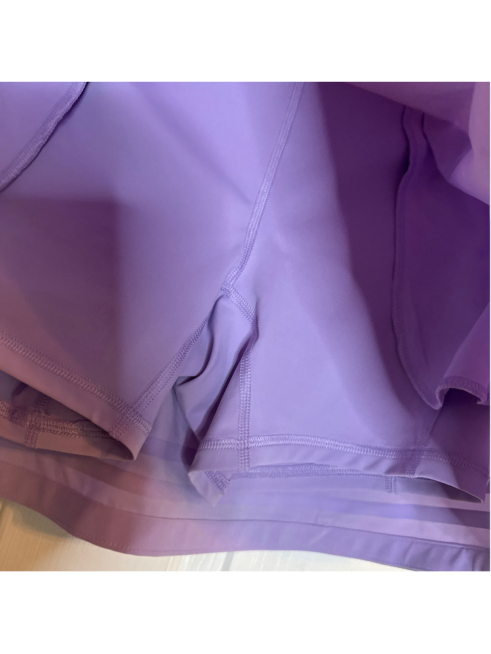 CALIA TrueLight Golf Skort, Purple and White - Picture 3 of 5